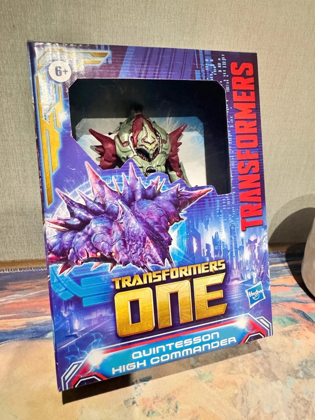 In Stock Hasbro Transformation One Quintesson High Commander D Class New Action Figures F9493 Anime Boy Gift Toys Hobbies