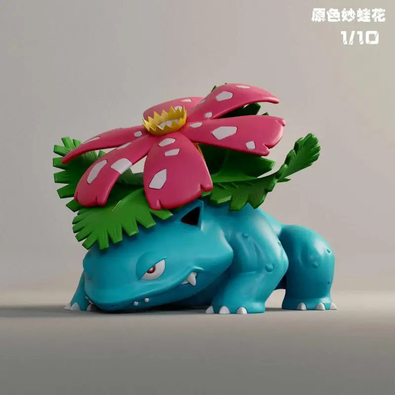 Pokemon Large Size 1/10 GK Venusaur Anime Action Figure Model Toys Gift for Birthday