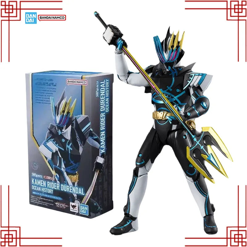 Bandai Kamen Rider Model Kit Genuine SHF Durendal Ocean History Anime Action Figure Collection Finished Model Toy Christmas Gift