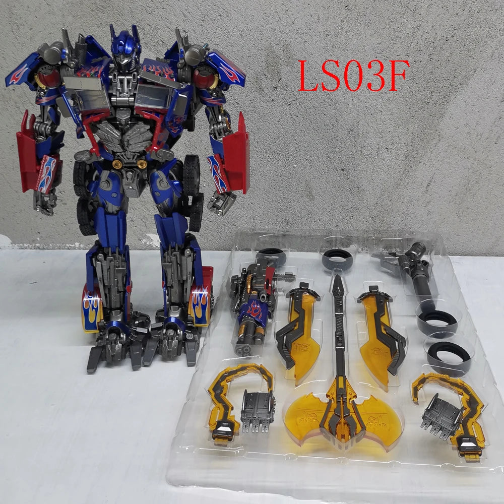 BMB Optimus Commander LS03 Transformation Toys Robot  OP Commander LS03F Deformation Action Figurine