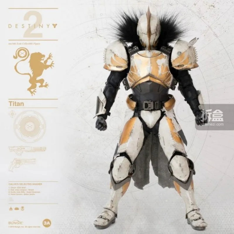 Brand New Stock 3A TOYS X Bungie Destiny Model TITAN1:6 Super Movable Doll Finished Model Toy Soldier Gift Ornament Collectible