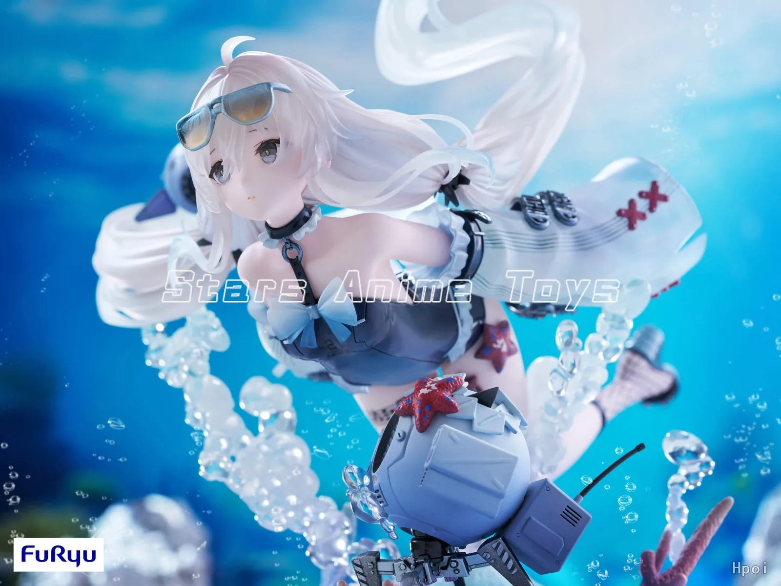 Original F:NEX GRAY RAVEN: PUNISHING No. 21 Summer Snowy Bait 1/7 PVC Animation Figures Ornaments Collection Toys