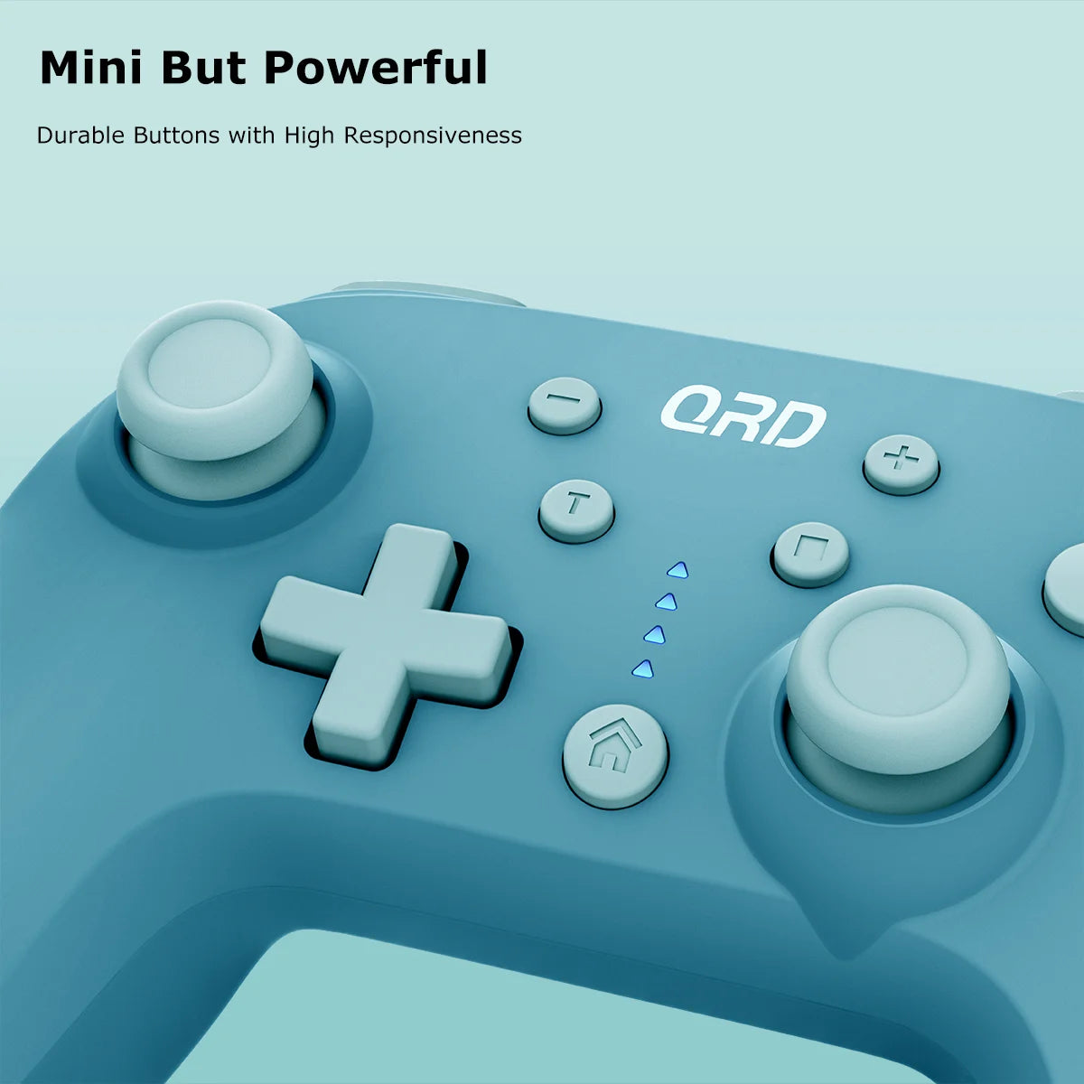 QRD Junior E5 Mini Wireless Controller For Switch/OLED/Lite PC IOS Android Portable Children's Gamepads Spare Joystick Switch 2