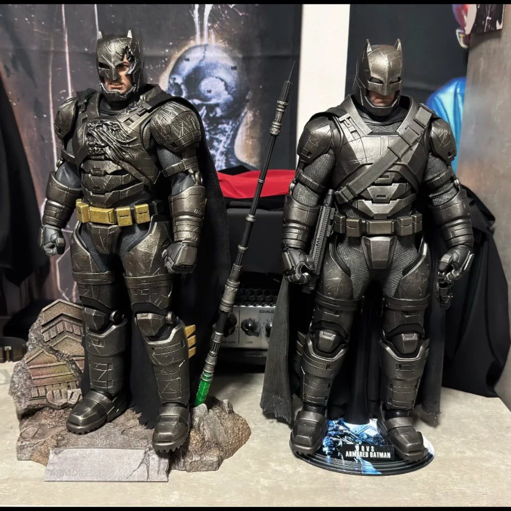 New In Stock Hottoys Ht 1/6 Bvs Armored Batman 2.0 Mms742 Mms743 Alloy Action Figure Kids Toy Birthday Gifts