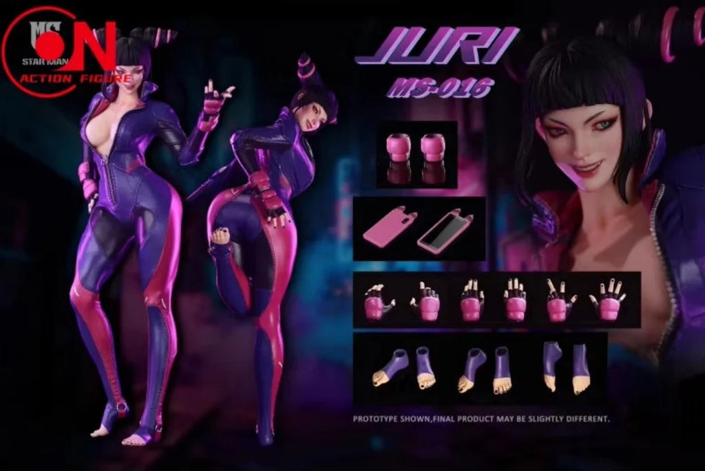 2026 Q3 STAR MAN MS-016 1/6 Scale Female Fighter Zhu Movable Eyes Action Figure Full Set Anime Action Collection Figure Model