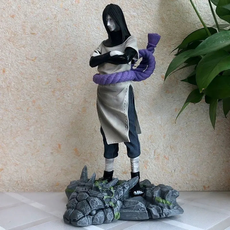 Anime-Figur Naruto Orochimaru Actionfigur Akatsuki PVC-Modell Statue Schreibtischdekoration Anime-Accessoires Sammlerstück Geschenk