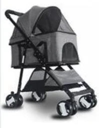 Pet Cart Separate Portable Collapsible Dog Cart Small And Medium Dog Walking Cat Stroller Bag Teddy Cage