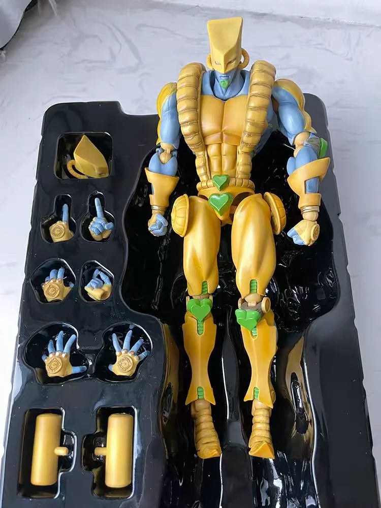 Cool  Action Statue Jojo'S Bizarre Adventure Part Anime Pvc Action Figure Collectible Model Doll Birthday Gift