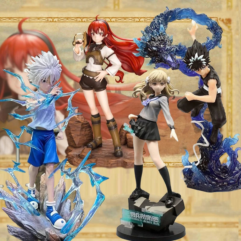 Anime Yuusuke Toys Hunter×hunter Modell VIBRATION STARS Killua Zoldyck Actionfiguren Fuyusaka Iori 13 Sentinels Aegis Rim Figur