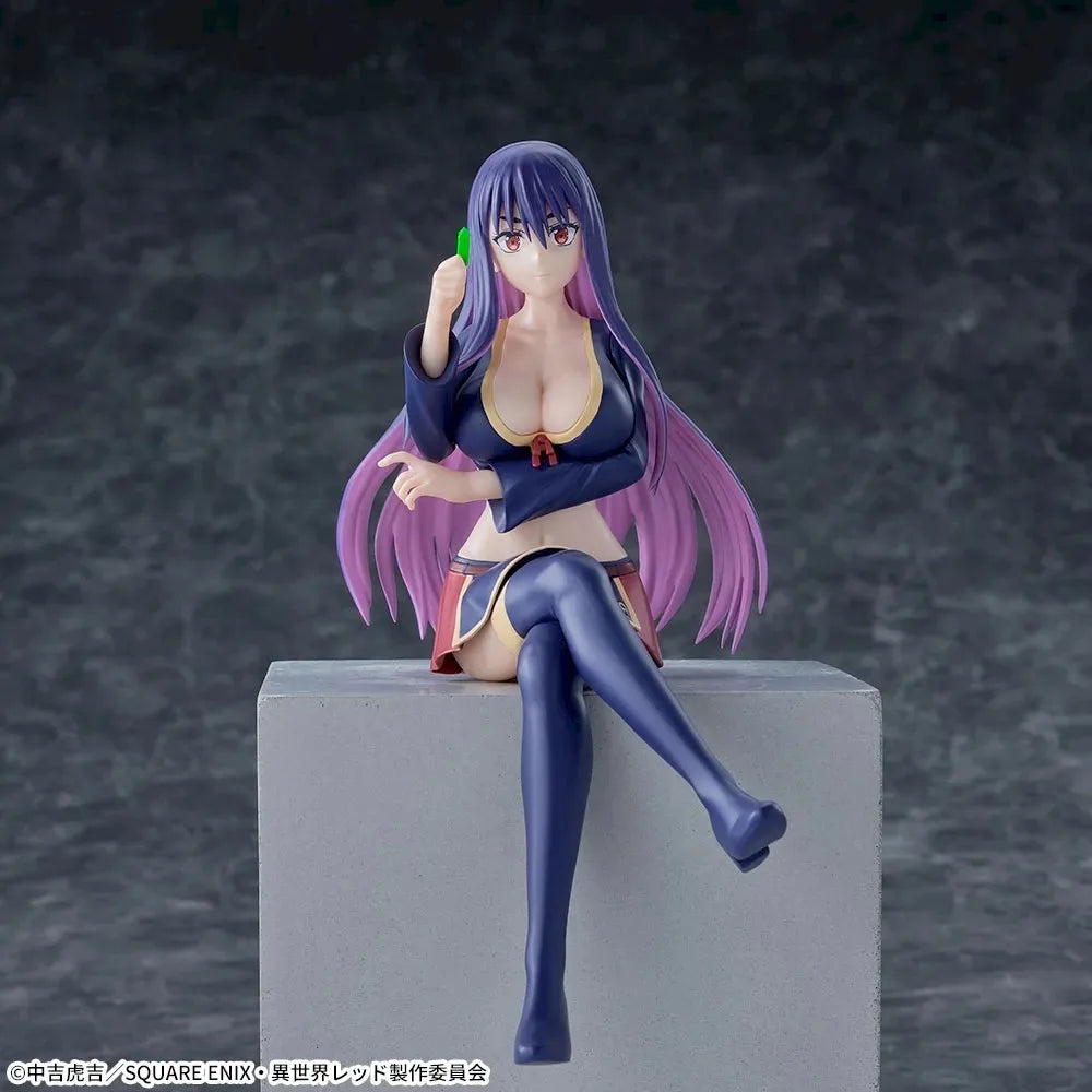 In Stock SEGA Original Genuine Sentai Red Isekai De Boukensha Ni Naru Yihdra Arvoln 10cm Model Toys Premium PM Chokonose Figure