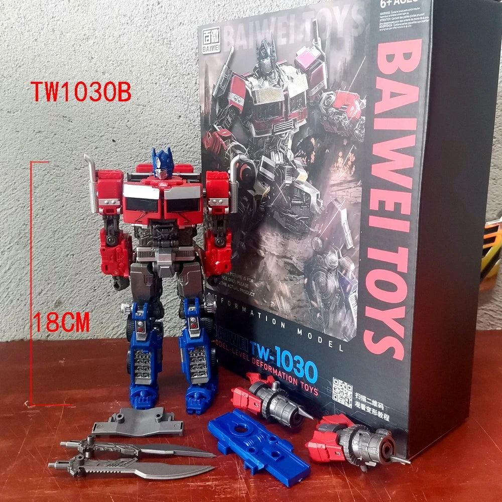Transformation Robot BAIWEI TW1030 Optimus Commander SS102 Action Figure Anime Model Toys