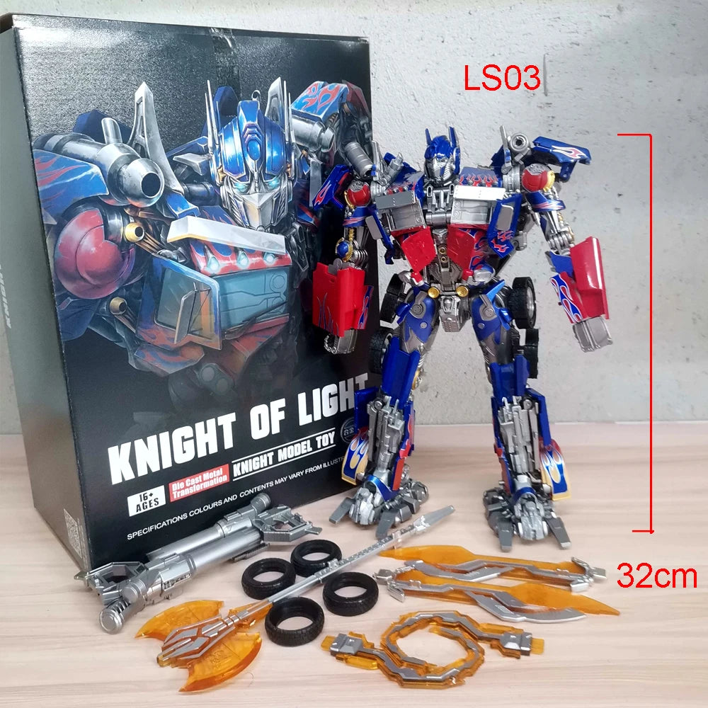OV01 Sentinel Prime LS03 OP Commander LS06 Galvatron Transformation Toys Fire Engine Truck Model Action Figure Deformation Robot