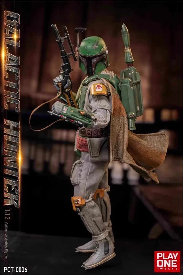 Play One Twelve POT-0006 1/12 Soldier Galactic Hunter Deluxe Edition Full Set 6'' Action Figure Model Toy In Stock