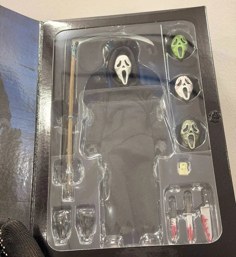 Original Ghost Face Action Figure NECA 41372 Ultimate Figuras 7-Inch Collection Movable Model Ornament Anime Peripheral Gift