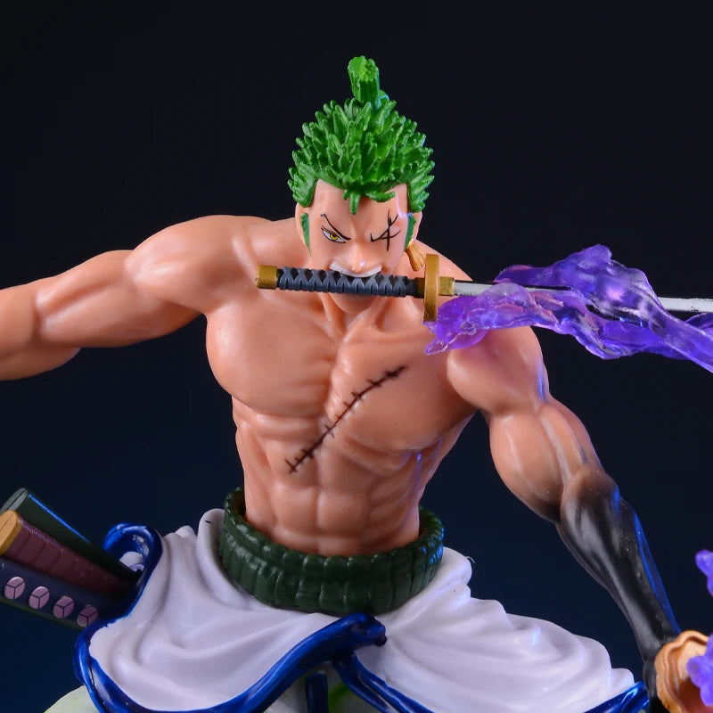 Нова 20 см One Piece аниме фигурка GK Roronoa Zoro екшън фигурка PVC колекция анимационен модел кукла подарък играчки декорация
