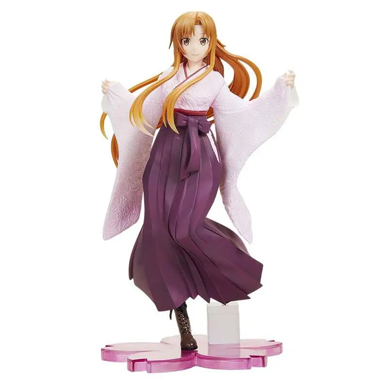 Genuine Original Taito Sword Art Online Alicization War of Underworld Coreful Figure Asuna Cherry Blossom Kimono Figure Model