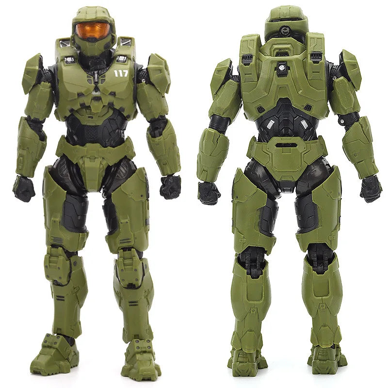 Halo 5 Sergeant HALO Game Halo Unlimited 1/12 Mobile Model Doll Handmade Ornament Gift Box