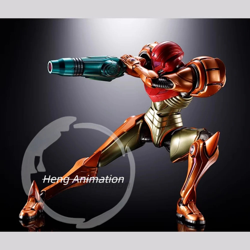 Pre-sale,   Bandai Chogokin Samus Aran Metroid Prime 4 Metroid Movable Figure  to be released in June 2026