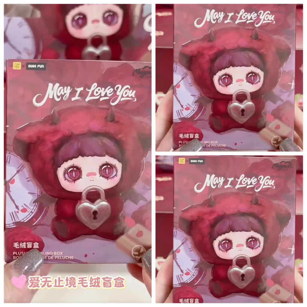 Auf Lager Original MayMei May I Love You Serie Blindbox Süße MayMei V6 Puppe Mystery Box Desktop Ornament Modetrend Spielzeug Mädchen