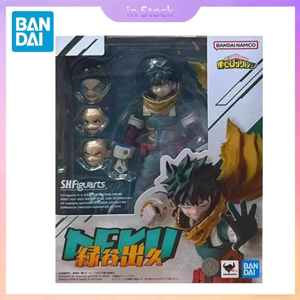 Original Bandai Genuine In Stock SHF Bakugou Katsuki My Hero Academia Anime Collection Action Figure Model Kit Gift for Boy girl
