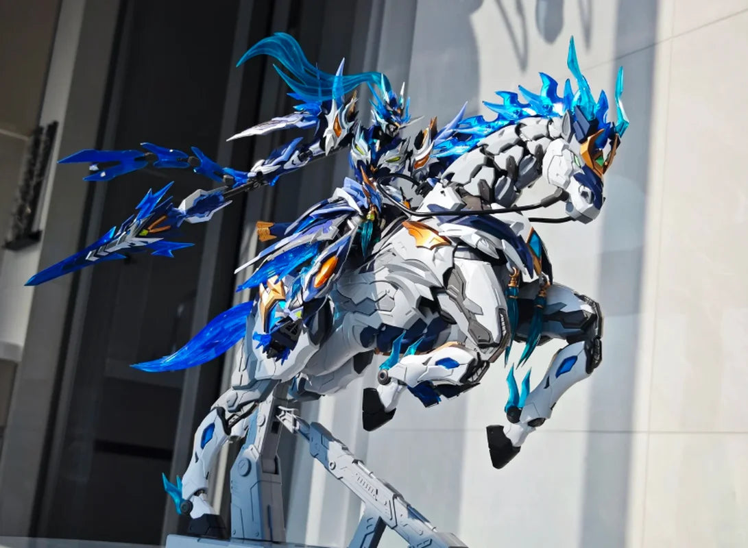 In Stock 100% Genuine Motor Nuclear Mnp-Xh05 Zhaoyun Assembling Alloy Skeleton Mecha Tianyouxing With Horse Model Toy And Gifts