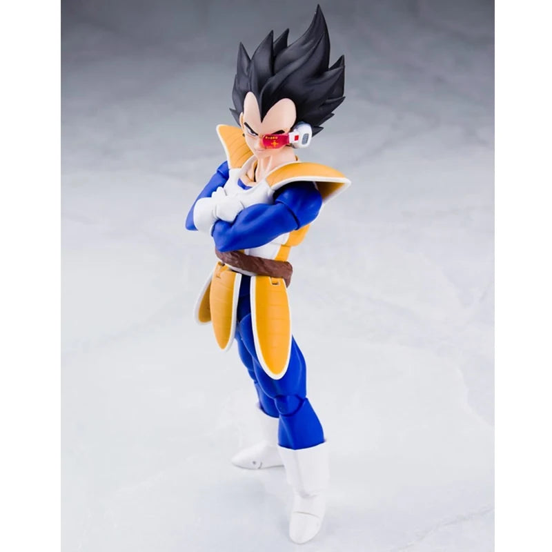 Fast Shipping Bandai Anime Dragon Ball SHF VEGETA 2.0 Original Model Toys Action Figure Collectible Ornaments Children Gift