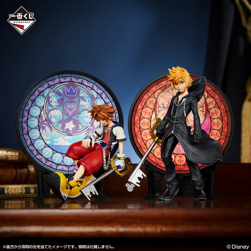 In Stock BANDAI Ichiban kuji Kingdom Hearts Linking Hearts Figure Anime Figure Action Model Collectible Toys Gift