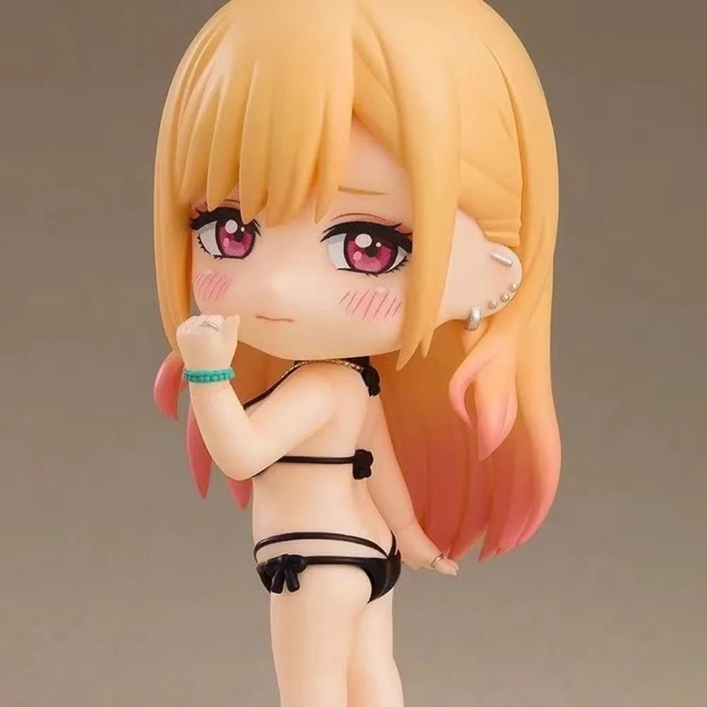 #2433 Ver.Q Swimsuit Kitagawa Marin PVC Action Figure My Dress-Up Darling Anime Figure Collectible Model Toy Kid Gift Doll 10CM