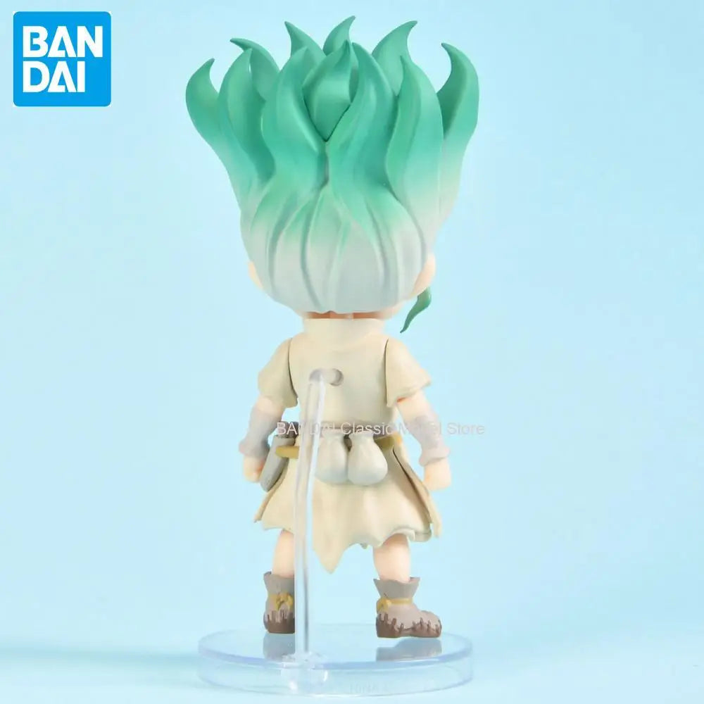 Genuine Official Original Bandai Figuarts Dr Stone Ishigami Senkuu Action Figure Anime Genuine Collectible Boxed Model Dollstoy