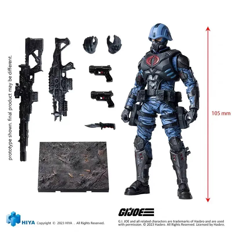 【MT】Original HIYA EMG0146 Special Forces Cobra Soldier 1/18 Action Figure Model Collection
