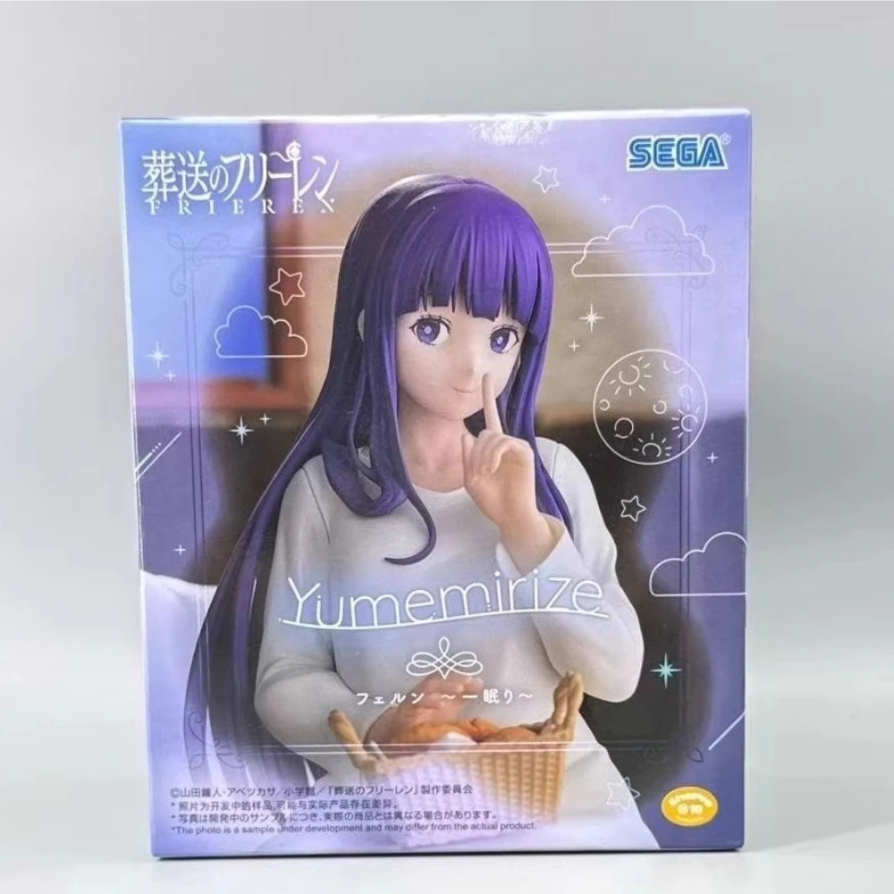 In Stock SEGA Original Genuine Anime Frieren: Beyond Journey's End Yumemirize Fern A Nap 12cm Collections Model Toy Figures Gift