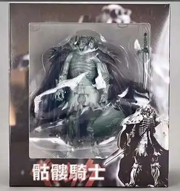 21 см фигурка на рицар от Череп на Айкслан, брониран зелен сребрист рицар, PVC фигурка, подаръчен модел, колекционерски екшън играчки, подарък