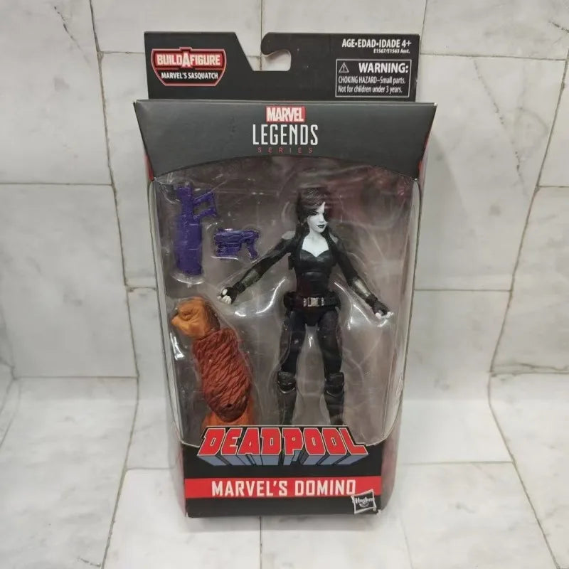 Original Hasbro Marvel Legends Series X-23 MARVEL'S DOMINO Anime Figure Toy Collection Gift
