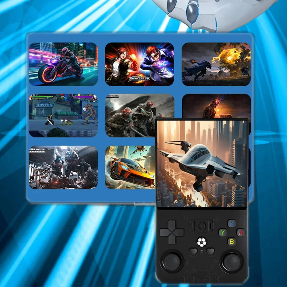 Video Gaming Console R36MAX Retro Handheld 18000+ HD Games offers IPS Screen