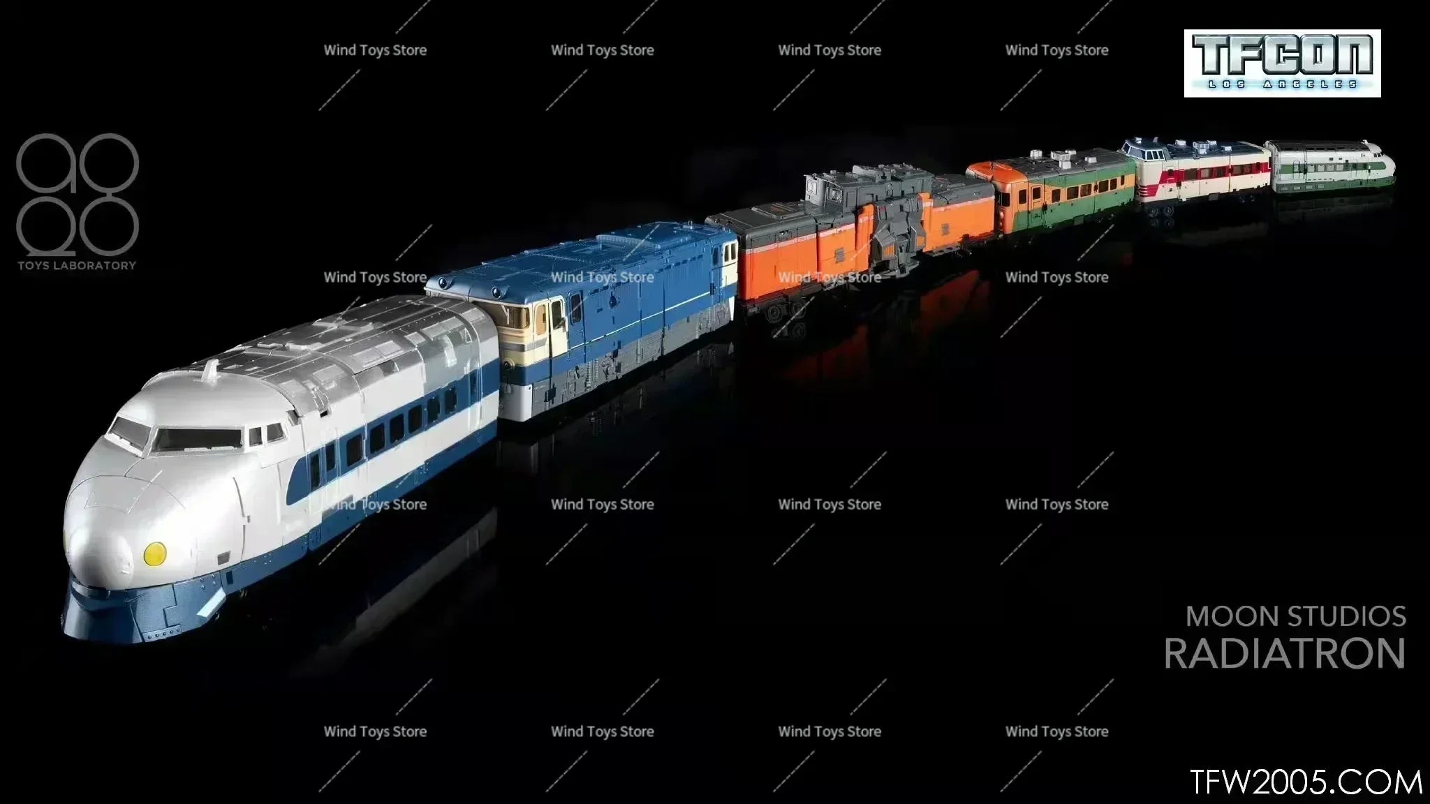 Trainbots Transformation Moon Studio Raiden Train Combination MS06 MS05 MS04 Moon Shine Action Figures Toy Hobby Gift Collection