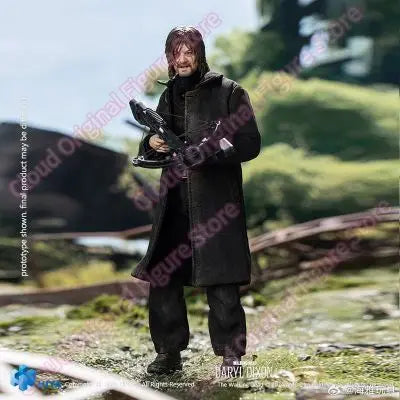 In Stock 100% Original HIYA 1/12 The Walking Dead Daryl Dixon Exquisite Super Series Anime Action Collection Figures Model Toys
