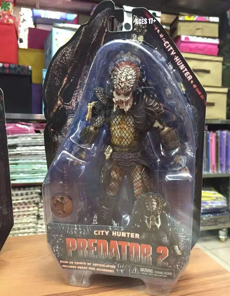 NECA Classic Predator Water City Hunter Warrior Lost Snake Stalker Guardian Jungle Demon Hunter Action Figure Toys Gift For Kids