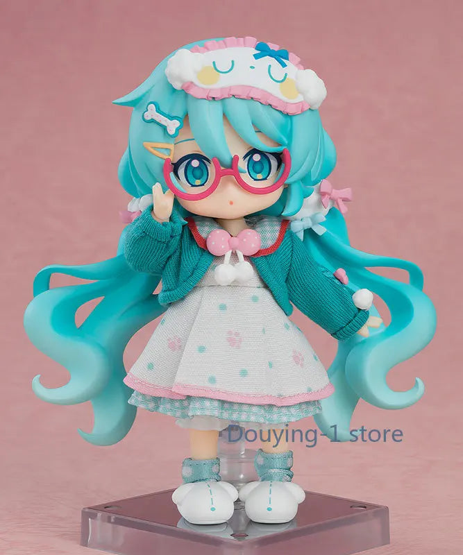Original GSC Hatsune Miku 01 Doll Vocal Series PVC Loungewear Outfit Ver. Anime Figure Model Collection Gift