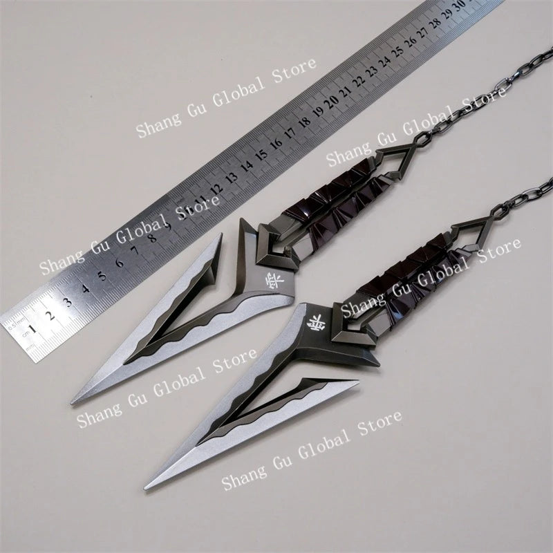Valorant Kuronami No Yaiba Paarungsmodell Ganzmetallmesser Spielzeug Schwerter Spielperipheriegeräte Bali Song Karambit Outdoor Ornamente Geschenke