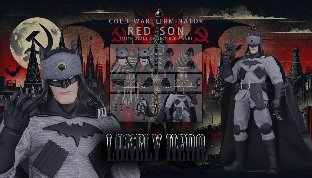 Original Joy Man Toys Lonely Hero Action Figure Cold War Terminator Red Son 1/12 Scale Collection Jm001 Model Customize Toy Gift
