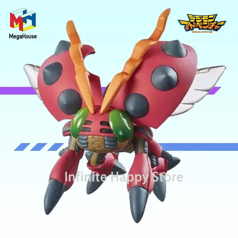 In Stock Bandai Megahouse DATA Anime Digimon Gabumon Tailmon Agumon Original Figure Model Collectible Decoration Ornament Gift