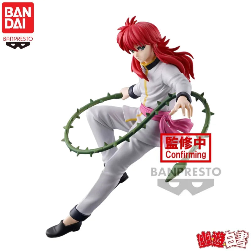 В наличност Оригинална фигурка Bandai Banpresto Yuyu Hakusho Kurama, кукла, чисто нова, в кутия, анимационна периферия, аниме герои.