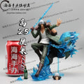 Aokiji Kuzan Action Figurine One Piece Anime Figure Gk Pvc 2 Heads 2 Hands Statue Model Collection Room Decoration Toy Gifs 30cm