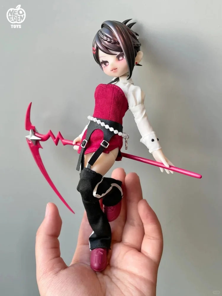 Eve Lynna Mjd Blind Box Doppelseitige Killer Serie Desktop Gelenk Action Figur Bewegliche Gelenke Ball Desktop Dekoration