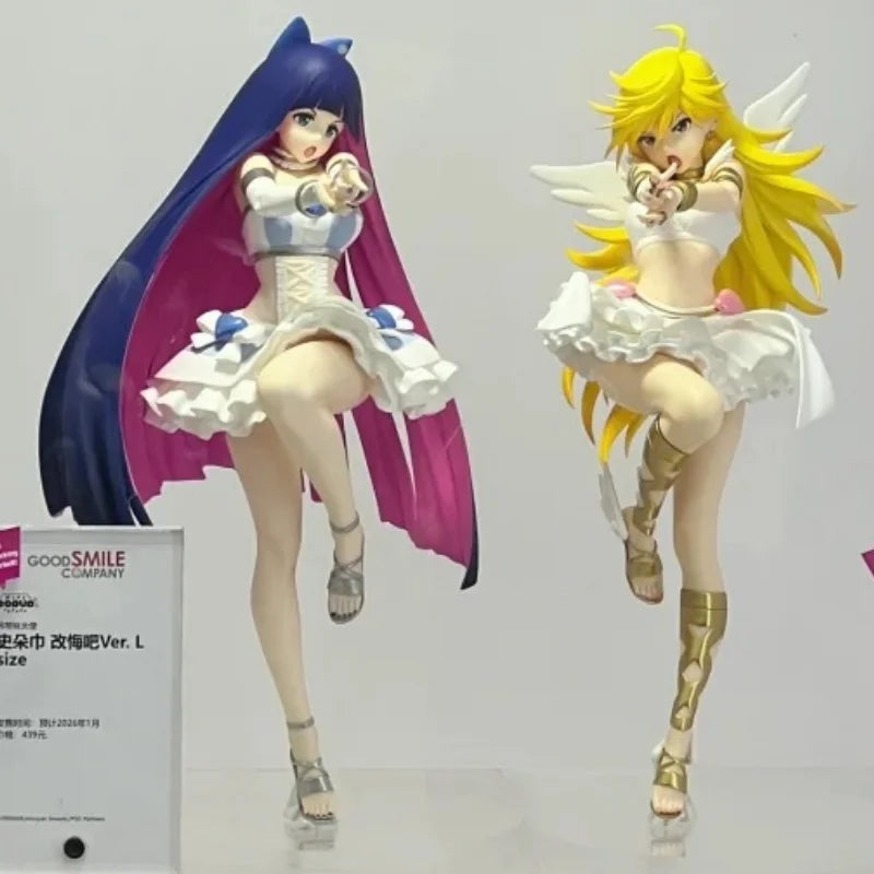 In Stock GSC HELLO! Panty/Stocking with See-Through Anime Action Figure Assembly Model Toys Collectible Model Gift 2 PCS