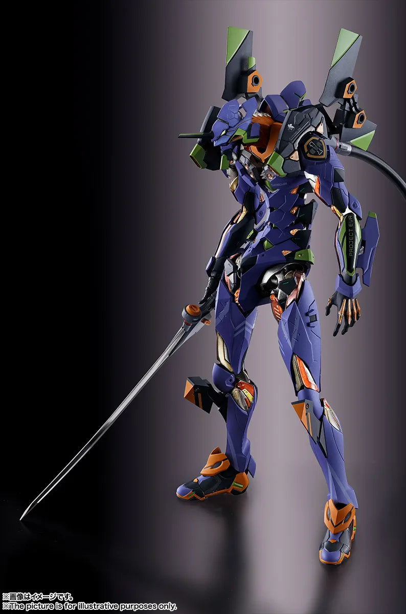 Spot SaleBandai Bm Metal Build Neon Genesis Evangelion EVA-01 EVANGELION-01 Action Figures Toy Gift Collection Hobbyin Stock