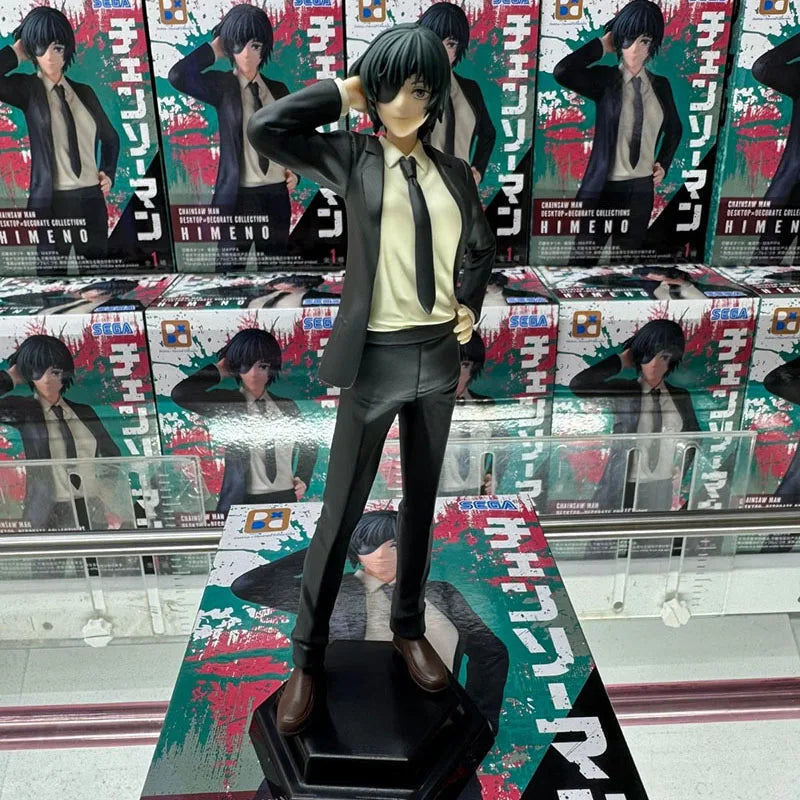 In Stock SEGA CHAINSAW MAN TV Ver. Desktop×Decorate Collections HIMENO PVC Anime Action Figures Model Collection Toy