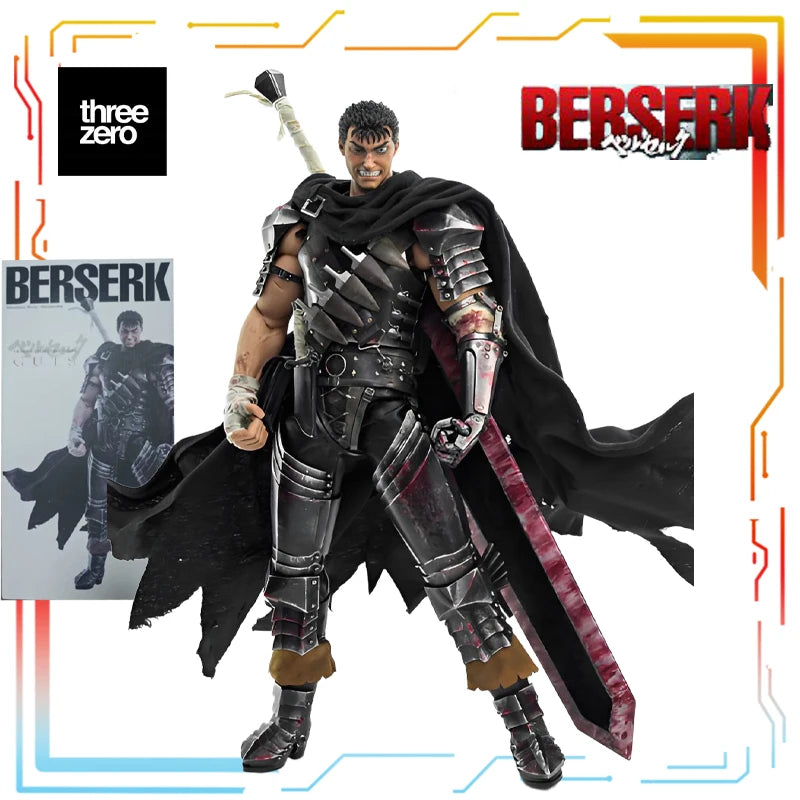 THREEZERO Original 1/6 Finished Product Movable Exquisite Doll Series Berserk Anime Toy Collectible Model Festival Gift for Boys