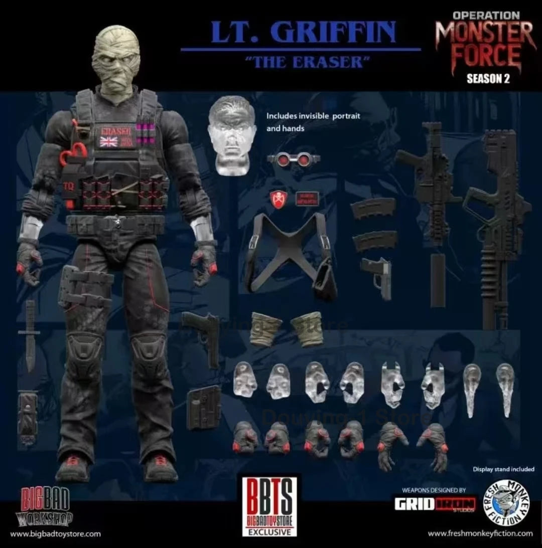 In Stock Original Operation Monster Fo rce2 Series figures 1/12 Action figure Anime Toys Gift Collectible Model