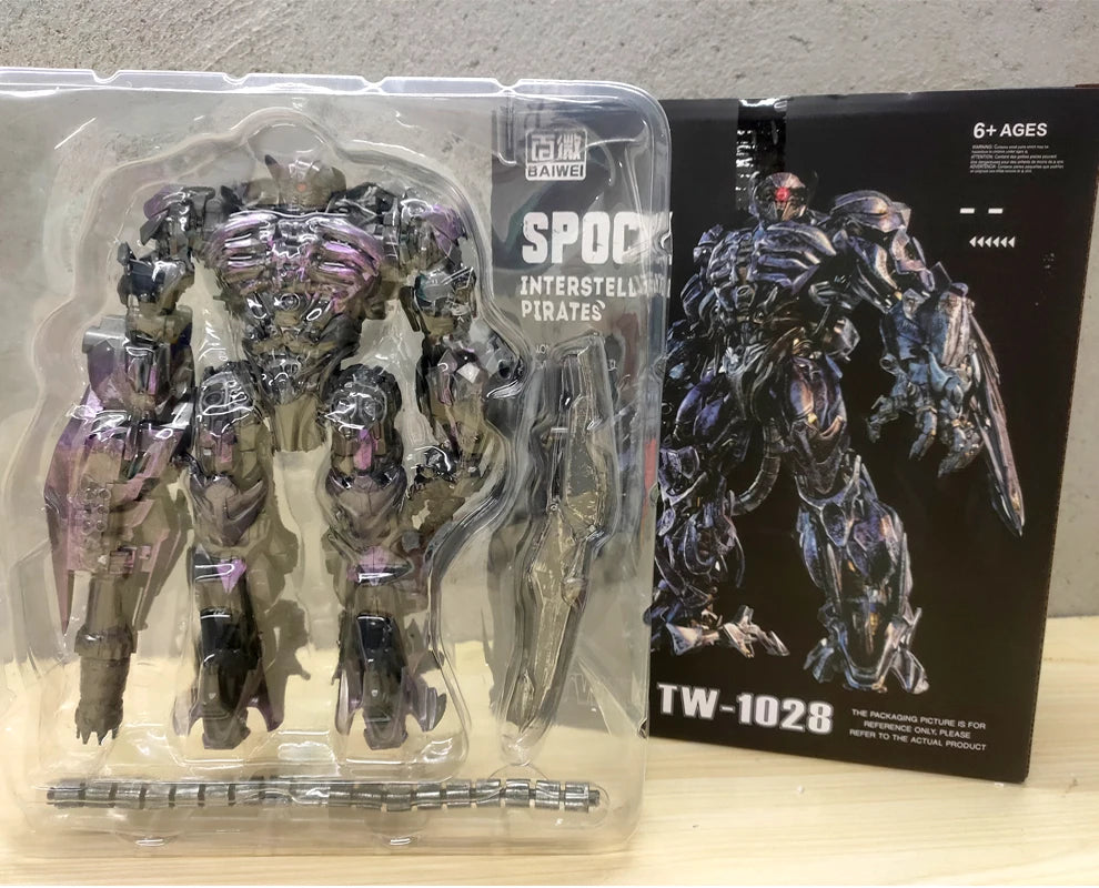 Transformation Toy BAIWEI TW1028 Shockwave ZS01 SS56 MP29 Universe Guardian Deformation Robot Alloy Action Figure Model Car Gift